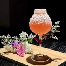 Barra de vidro de coquetel de alto valor, vidro de mistura, cheiro de vidro, vinho doce, champanhe, taça de tulipa