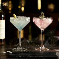 Criativo vidro Cocktail vidro Martini barra de vidro mistura vidro borboleta champanhe vidro estilo japonês taça