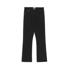 Lembre-se de picante 2024s na moda nacional High Street estilo preto all-match em linha reta ligeiramente aba calças fem