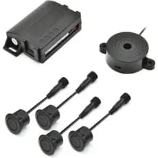 Kit De Sensor De Estacionamento Traseiro De Carro Promata PS02 Com Campainha , Sensores Padrão OE De 4 58 Khz , Reconhec