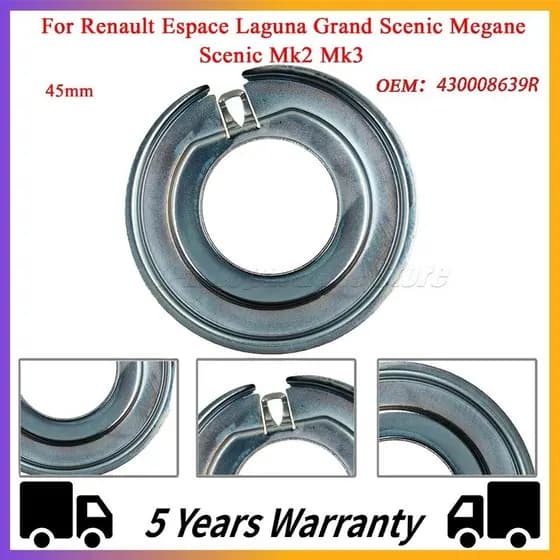 Novo Sensor De Placa De Suporte De Montagem ABS Traseiro 430008639R 45mm Para Renault Espace Laguna Grand Scenic Megane