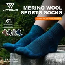 Meias De Lã Merino Premium Grossas , Quentes , Macias , Unissex , Confortáveis E Fofas