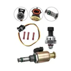 A040-Para ISUZU 4JX1 Válvula Solenóide De Pressão Do Trilho De Óleo E Sensor Ford F250 F350 450 8971748720 F81Z-9C968-AB