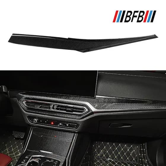 Adequado para 23 BMW/3 série 4 série G20 G22 M3 G80 M4 G82 painel de fibra carbono guarnição longa alta qualidade estoqu