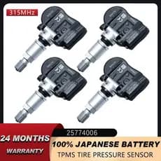 SENSOR TPMS Para Cadillac Cts SRX Chevrolet Trailblazer GMC Envoy Isuzu Ascender Monitor De Pressão Dos Pneus 25774006 3