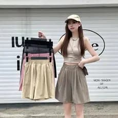 2026 Yamamoto Shorts Feminino Verão Fino Solto Cintura Alta Casual Estilo Japonês Estilo Preguiçoso Calças de Cinco Pont