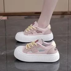 M63 sandálias esportivas femininas 2026 verão exterior usar oco sapatos brancos respirável Toe-coberto sapatos de sola g