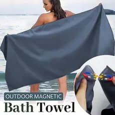 Toalha de banho magnética ao ar livre toalha de praia Multi-Purpose toalha de banho microfibra toalha de secagem rápida