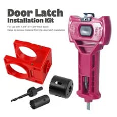 Novo produto kit de ferramentas abridor de buraco de bloqueio esférico + trava de porta Tenon olho kit de ferramentas Mu