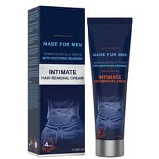 Produto de remoção rápida de pelos para homens, novo agente depilatório hidratante suave de 2026, adequado para cuidados