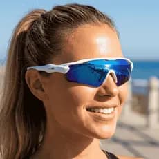 Óculos para Beach Tennis Vôlei de Praia e Corrida Polarizado UV400