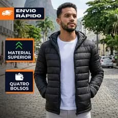 Bobojaco Unissex Poliéster Frio Intenso Com Punho Elástico