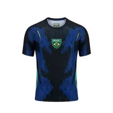 Camisa Seleção Brasileira Brasil Copa 2026 Camiseta Dry-Fit Futebol Esporte Torcedor Mundial Treino