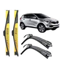 KIT PALHETA SILICONE LIMPADOR PARABRISA SPORTAGE 2011 À 2019