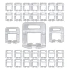 KIT 100 ESPACADOR NIVELADOR 2MM PARA PISOS E PORCELANATOS