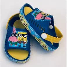 sandalia infantil papete babuche bebê infantil para meninos do Bob esponja Super desconto