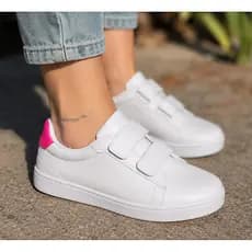 Sapatênis Menina Velcro (COM A LOGO) Promoção