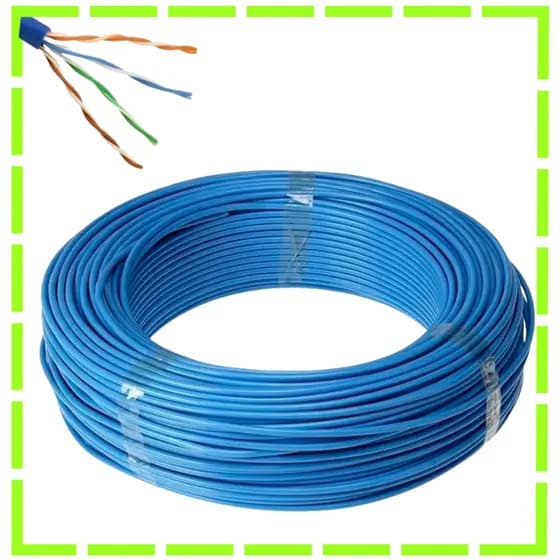 50m Cabo Multicameras 4 Pares Alarme CFTV Alarme Interfone
