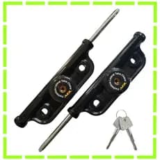 Fechadura Trava Lateral Agl Para Porta de Aço Chave Tetra
