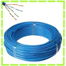 60m Cabo Multicameras 4 Pares Alarme CFTV Alarme Interfone