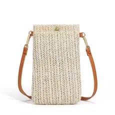 Bolsa de Praia de Verão 2026, Novo Modelo para Mulheres, Bolsa Transversal Versátil de Ombro Único, Bolsa Vertical de Pa