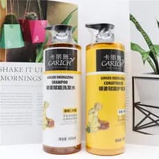 Shampoo e Condicionador Energizante de Gengibre Quente Greenleaf Love Life Kalishi para Fortalecimento e Nutrição do Cab