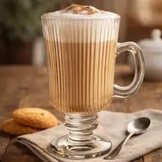 Jogo 6 Canecas Irish Para Cappuccino Café Graffiato Hauskraft 120ml