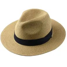 Chapéu de Palha Panamá Novo 2020, Dobrável, Para Cabeças Grandes, Chapéu Jazz, Chapéu de Proteção Solar, Chapéu Masculin