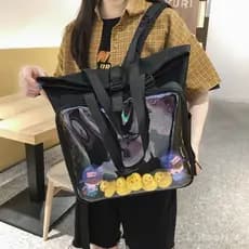 Bolsa Dopamine, mochila de gelatina de verão, bolsa ita multifuncional com fecho de enrolar, popular entre celebridades