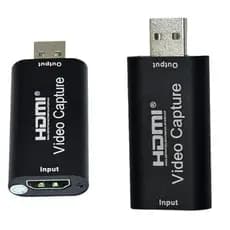 Dispositivo de Captura de Vídeo em Tempo Real para Computador, Gravador de Vídeo HD 1080P, Placa de Captura de Vídeo HDM
