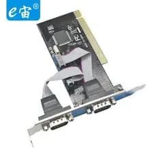 Placa de porta serial PCI eZhou, placa serial de 2 portas, placa RS232, placa COM DB9 para desktop, placa serial multi-p