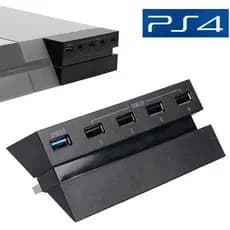 Extensor USB PS4, HUB USB PS4, Expansão USB PS4 DOBE TP4-006