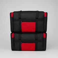 Kit 2 Bolsas Esportivas Premium Grande Capacidade Viagem Academia Reforçada 60litros