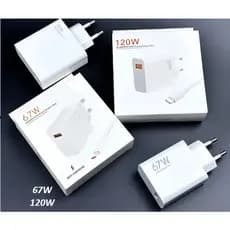 Carregador Turbo USB-C 120W / 67W com Cabo Tipo-C 6A 1 Metro