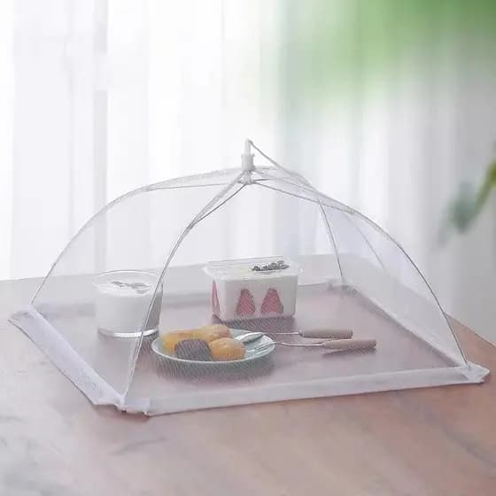 Tela protetora de alimentos tela grande e dobravel, Cobertura Anti moscas e Mosquitos e Anti-insetos