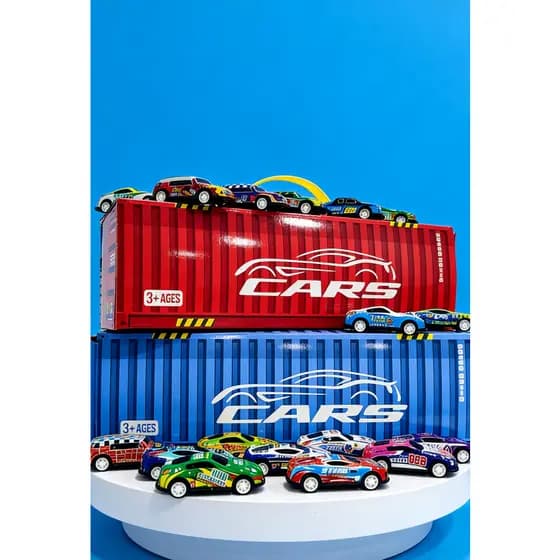 🎁 O Kit de Carrinhos que os Meninos Amam! 48 Carrinhos + Container Super Legal 🚛🚗