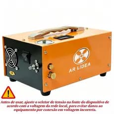 Compressor PCP Portátil 12V 300bar com Pressão Programável – Ajuste Fácil e Preciso