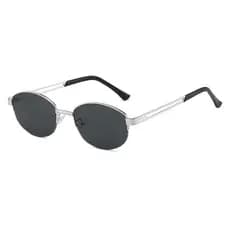 Fashion Unisex Oval Sun Glasses for Outdoor Trendy Cycling UV Protection Travel Sunglasses*-*&&**-