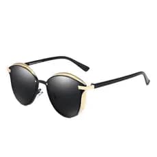 Óculos de Sol Femininos Polarizados Retro Redondos com Proteção UV, Óculos de Sol Deslumbrantes, Óculos Esportivos Premi