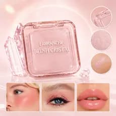 Blush Cristal Mágico Labranche Reage ao pH Efeito Glow Natural Longa Duração Rosa Personalizado