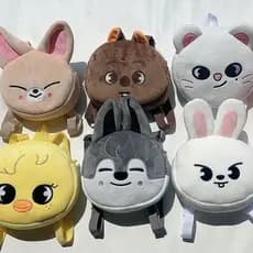 Mini Mochila Kpop Idol Stray Kids Kawaii 2024 Skz Toy World Presentes Fofos