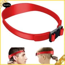[SK] Guia de Corte de Cabelo Multifuncional Suprimentos de Salão Modelo de Cabeleireiro em Silicone DE7Z