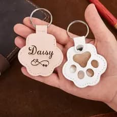 Chaveiro De Armazenamento De Pêlos De Animais De Estimação Com Logotipo Personalizado Para Armazenar Pele De Gato De Cac