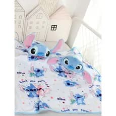 Desenhos animados travesseiro cobertor boneca Nap cobertor sofá cobertor grosso cobertor de ar condicionado portátil cob