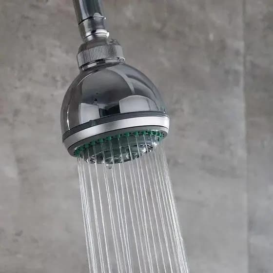 Cabeça de chuveiro cabeça de chuveiro única cabeça estudante dormitório banho pressurizado plástico fixo pequeno à moda 