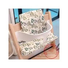 Almofada para cadeira de jantar de bebê, almofada para cadeira de crescimento infantil, almofada de assento de tecido in