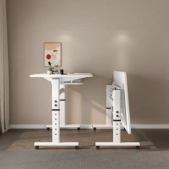 Mesa dobrável alta, mesa dobrável elevável, estudante, casa, escrita, computador, simples, crianças, estudo, escritório