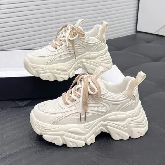 2025 primavera verão novo estilo Casual estudante sapatos esportivos sapatos femininos ins All-Match Commuter sola gross