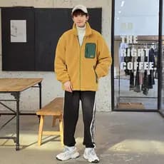 Unissex Original Street Wear masculino 2026 esportes ao ar livre inverno algodão acolchoado jaqueta nova jaqueta masculi