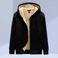 Homens Trabalho Local Roupas de Trabalho Cardigan Jaqueta Engrossada